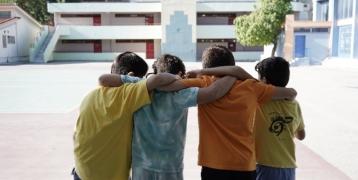 Unaccompanied minors at school